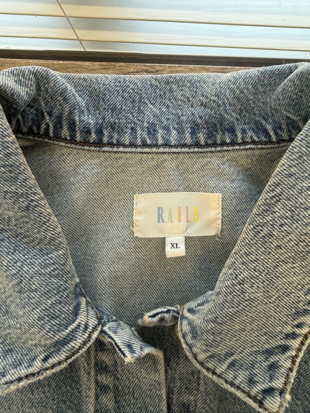 Rails Griffith Denim Dress size xl - Picture 4 of 9